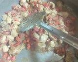 A picture of step 4 of Chinese Chicken Fried Rice.