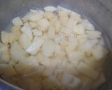 A picture of step 1 of Channa chaat.
