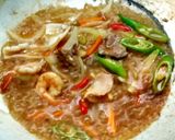 รูปขั้นตอนการทำที่ 3 ของ ผัดพริกรวมมิตรราดหน้าข้าว