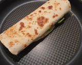 Une image de l'étape 4 de Piadina speck et pesto.