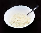 A picture of step 3 of Rice with Hard-Boiled Eggs and Cheese.