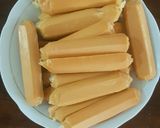 Foto langkah ke 4 dari resep Roti Sosis Caterpillar/Hotdog Empuk Ueeenak 🌭😍.