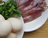 Hình bước làm 3 của món Cháo Mực thứ thiệt
