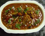 A picture of step 8 of Dal Gosht - Hyderabadi Style.