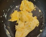 蝦仁毛豆炒蛋的食譜步驟3照片