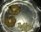 A picture of step 2 of ”Cheesy Alu Tikki “ (in appe mould).