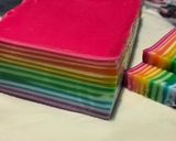 Foto langkah ke 1 dari resep Lapis Pelangi 🌈.