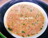 Hình bước làm 4 của món Mắm chưng thịt bằm hột vịt