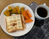 รูปขั้นตอนการทำที่ 7 ของ แซนวิชทูน่าสเปรด ผักนึ่ง 🥪🥕🎃