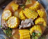 Foto langkah ke 6 dari resep Sup Tomat Jagung Paikut.