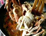 Gambar langkah 11 resipi Ketam Majerin Telur Masin || Salted Egg Crab.