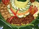 Tumpeng Nasi Kuning #dirgahayuindonesia#72tahun#Kemerdekaan