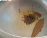 A picture of step 2 of Proso Millet Pulav / Khichdi.