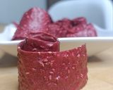 Une image de l'étape 7 de 🫐''Cuir'' de fruits framboise banane.