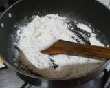 A picture of step 1 of Sorghum banana halwa.