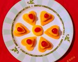 A picture of step 9 of Little Heart Canapé.