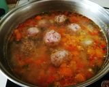 Foto del paso 4 de la receta: Sopa con Albóndigas y Fideos