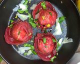 A picture of step 4 of Bresaola Ravioli.