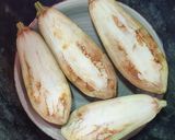 Foto del paso 2 de la receta: Berenjenas rellenas de carne picada y bechamel