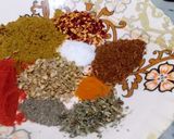 A picture of step 1 of Beef Achar ghost.