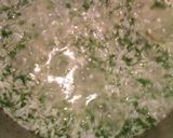 Foto del paso 5 de la receta: Salmón en arroz verde con verduras salteadas