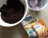 Hình bước làm 1 của món Bông lan OREO