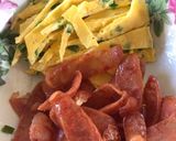 Hình bước làm 1 của món Bò bía