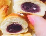 Hình bước làm 12 của món Bánh mì khoai lang tým lịm tìm sym