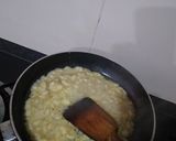 A picture of step 1 of Banana Halwa.