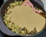 Foto langkah ke 8 dari resep Anabolic "Cheesy" Mushroom Pasta|High protein, low calorie.