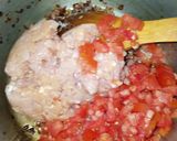 A picture of step 5 of Tawa Vegetable Keema.