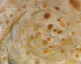 A picture of step 6 of Flaky Paratha.
