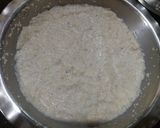 A picture of step 2 of Caramelized suji /rava halwa.