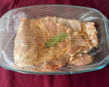 Foto del paso 1 de la receta: Costillas al horno con crema de verduras y salsa demi glasé