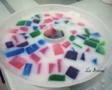 Foto langkah ke 5 dari resep Pudding Mozaik.