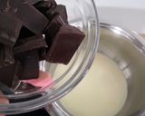 Une image de l'étape 4 de Tartelette Twix Chocolat Caramel beurre salé.