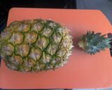 Foto del paso 1 de la receta: Agua de piña (Fácil y rápida)