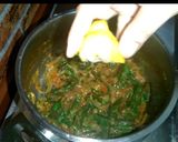 A picture of step 5 of Bhindi 2 pyaza.