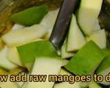 A picture of step 3 of Mango Curry.