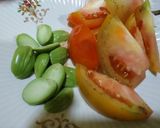 Foto langkah ke 2 dari resep Sayur Kacang Panjang santan.