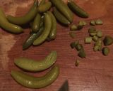 A picture of step 5 of Kisir (bulgur wheat salad).