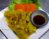 รูปขั้นตอนการทำที่ 6 ของ เกี๊ยวนึ่งไส้ไก่สับ