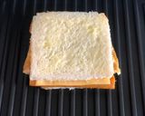 A picture of step 8 of Grilled Cheesy Chicken Sausage Egg Omelette Sandwich.