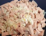 Une image de l'étape 2 de Salade de Cervelas.