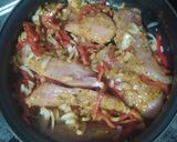 Foto del paso 4 de la receta: Bifes de pechuga de pollo salteado y acompañado con arroz.