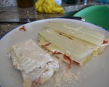 Foto del paso 5 de la receta Pencas rellenas con salsa de pimiento verde