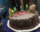 Foto langkah ke 8 dari resep Brownies base cake tart.