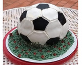 Foto del paso 7 de la receta: Tarta balón de fútbol