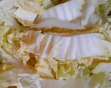 Foto langkah ke 1 dari resep Tumis sawi putih dan tahu sederhana.