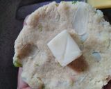 A picture of step 3 of Mixed veg stuffed cheese baati.